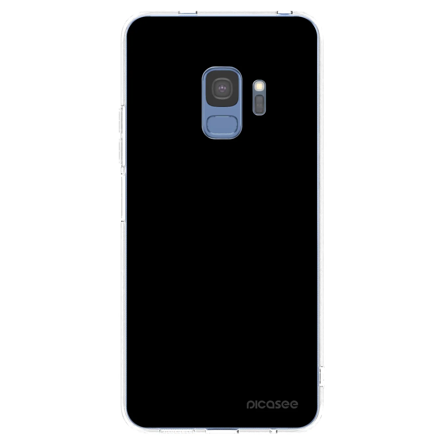 Picasee silikonski prozorni ovitek za Samsung Galaxy S9 G960F - Black Bliss