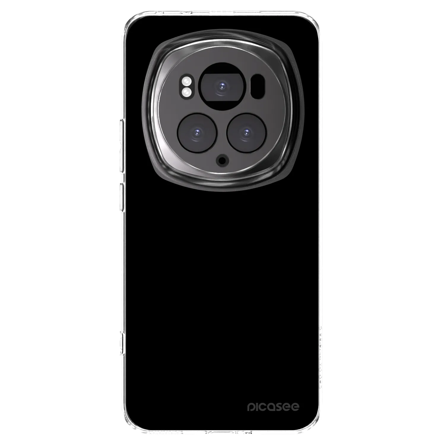 Picasee silikonski prozorni ovitek za Honor Magic6 Pro - Black Bliss
