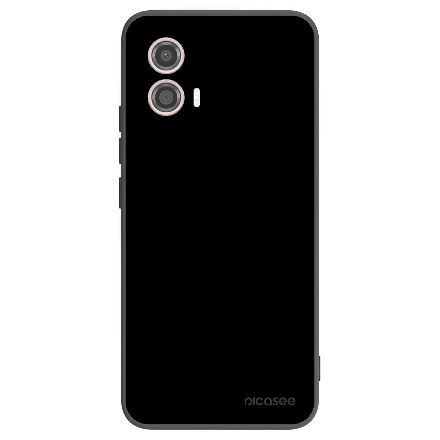 Picasee silikonski črni ovitek za Motorola Moto G53 5G - Black Bliss