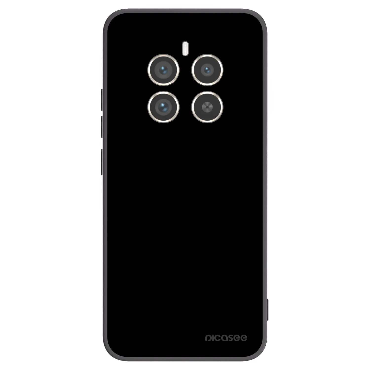 Picasee silikonski črni ovitek za Realme 12 Pro 5G - Black Bliss