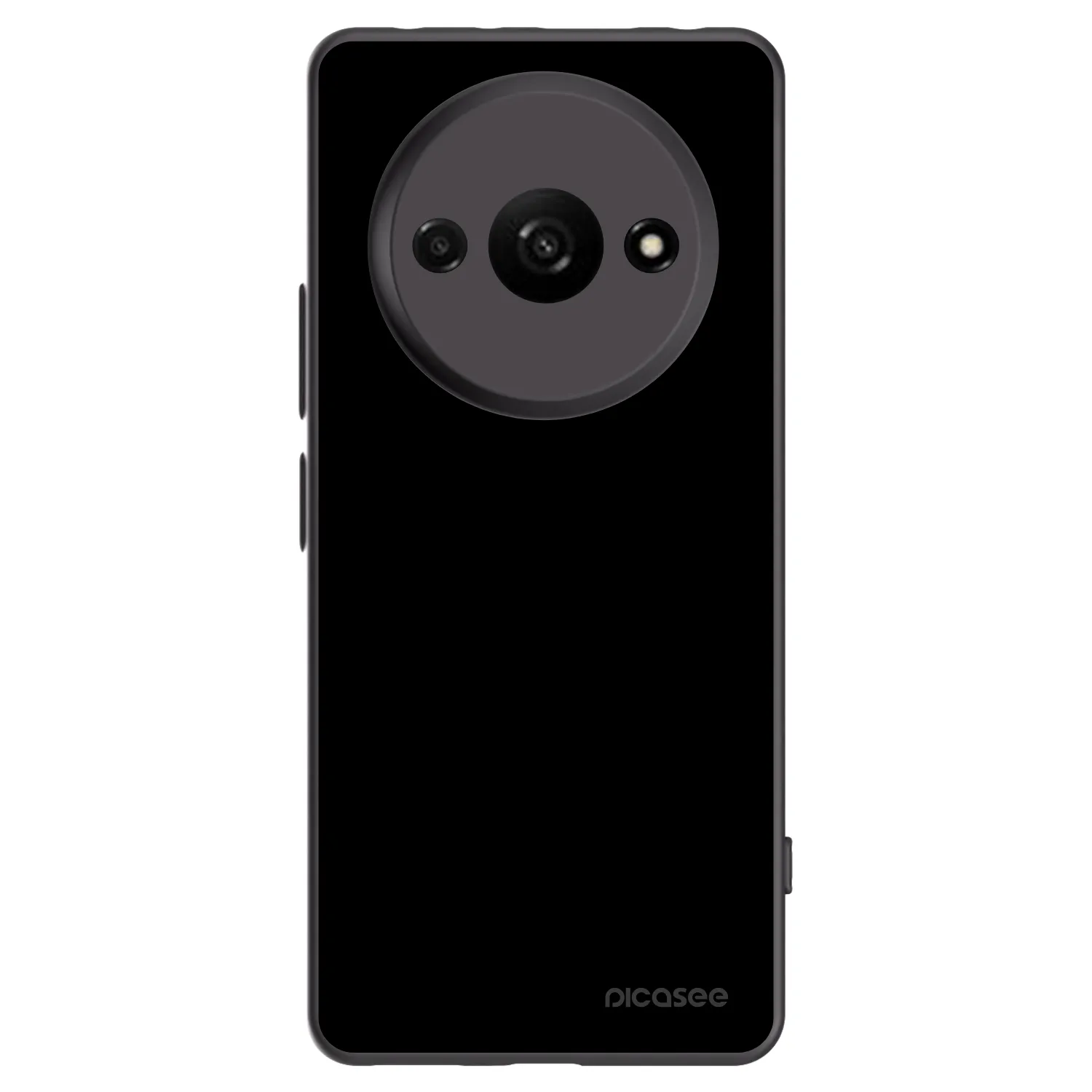 Picasee silikonski črni ovitek za Xiaomi Redmi A3 - Black Bliss