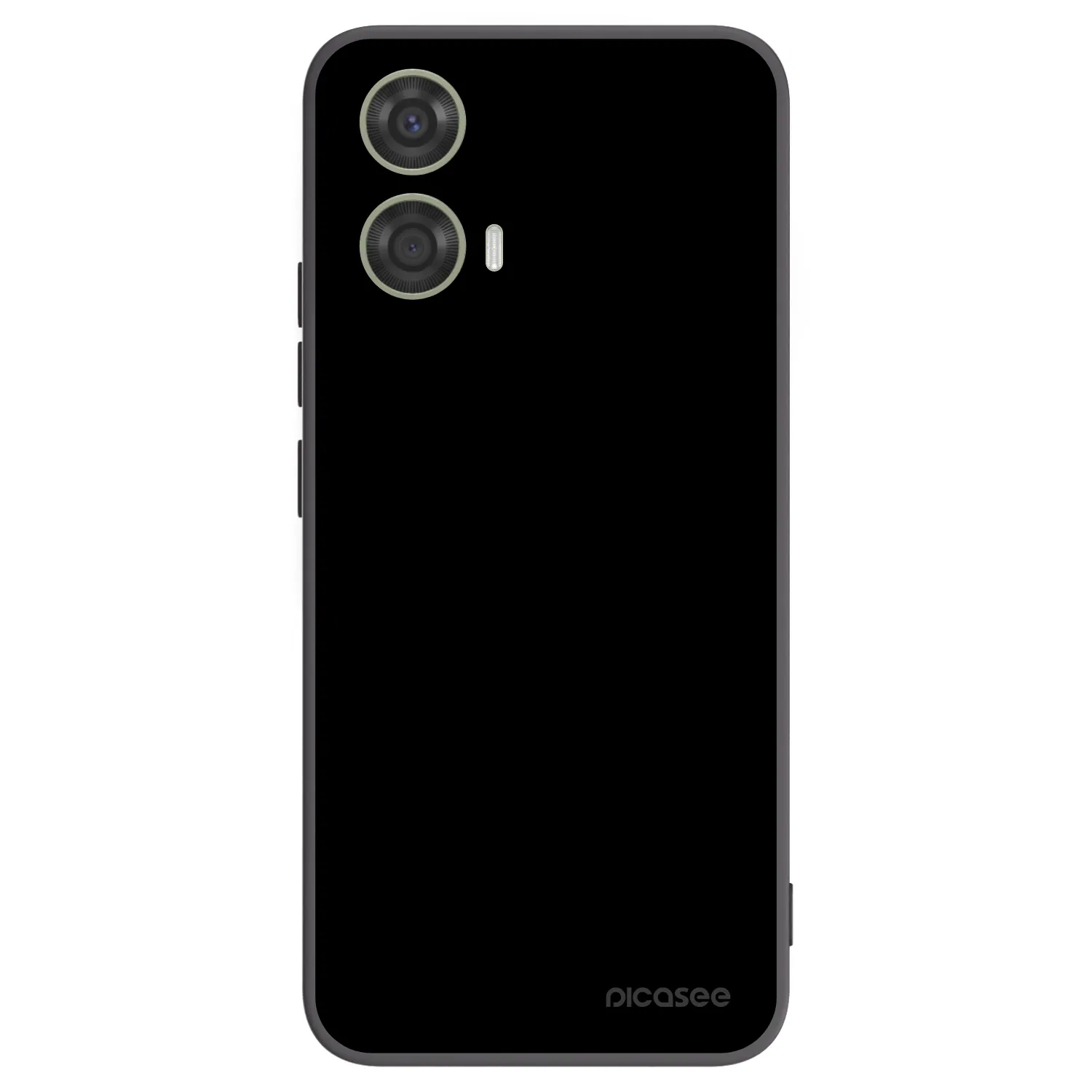 Picasee silikonski črni ovitek za Motorola Moto G24 - Black Bliss