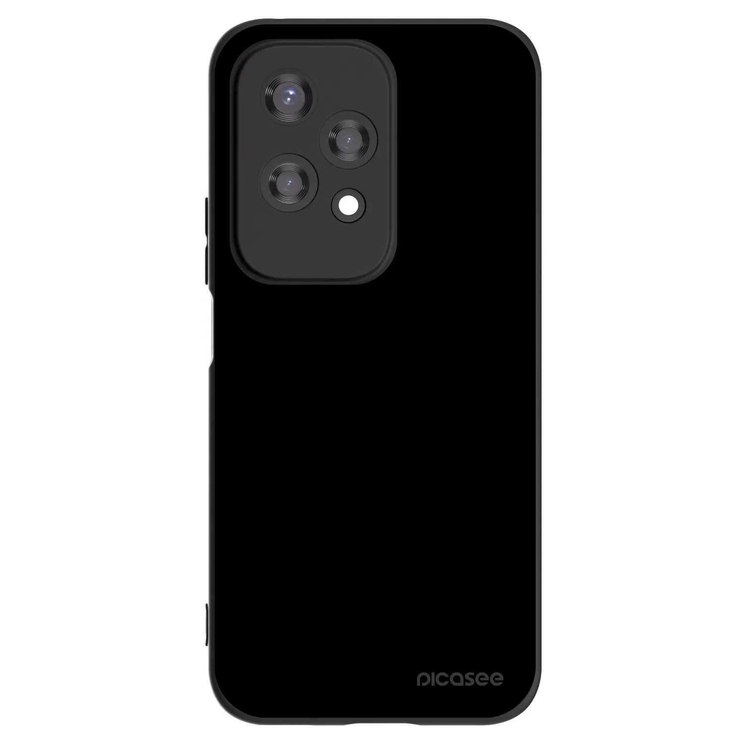 Picasee silikonski črni ovitek za Honor 200 Lite - Black Bliss