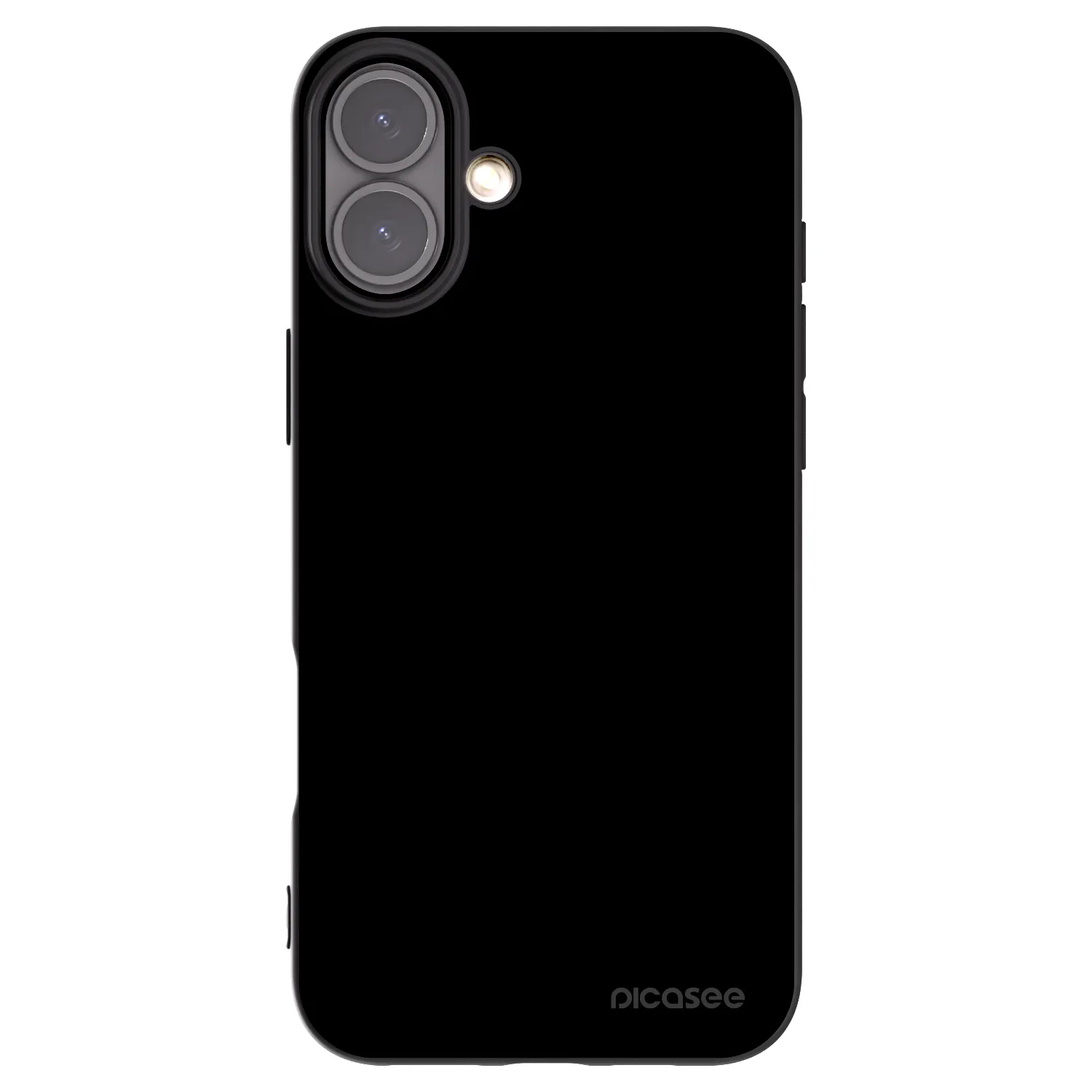 Picasee silikonski črni ovitek za Apple iPhone 16 Plus - Black Bliss