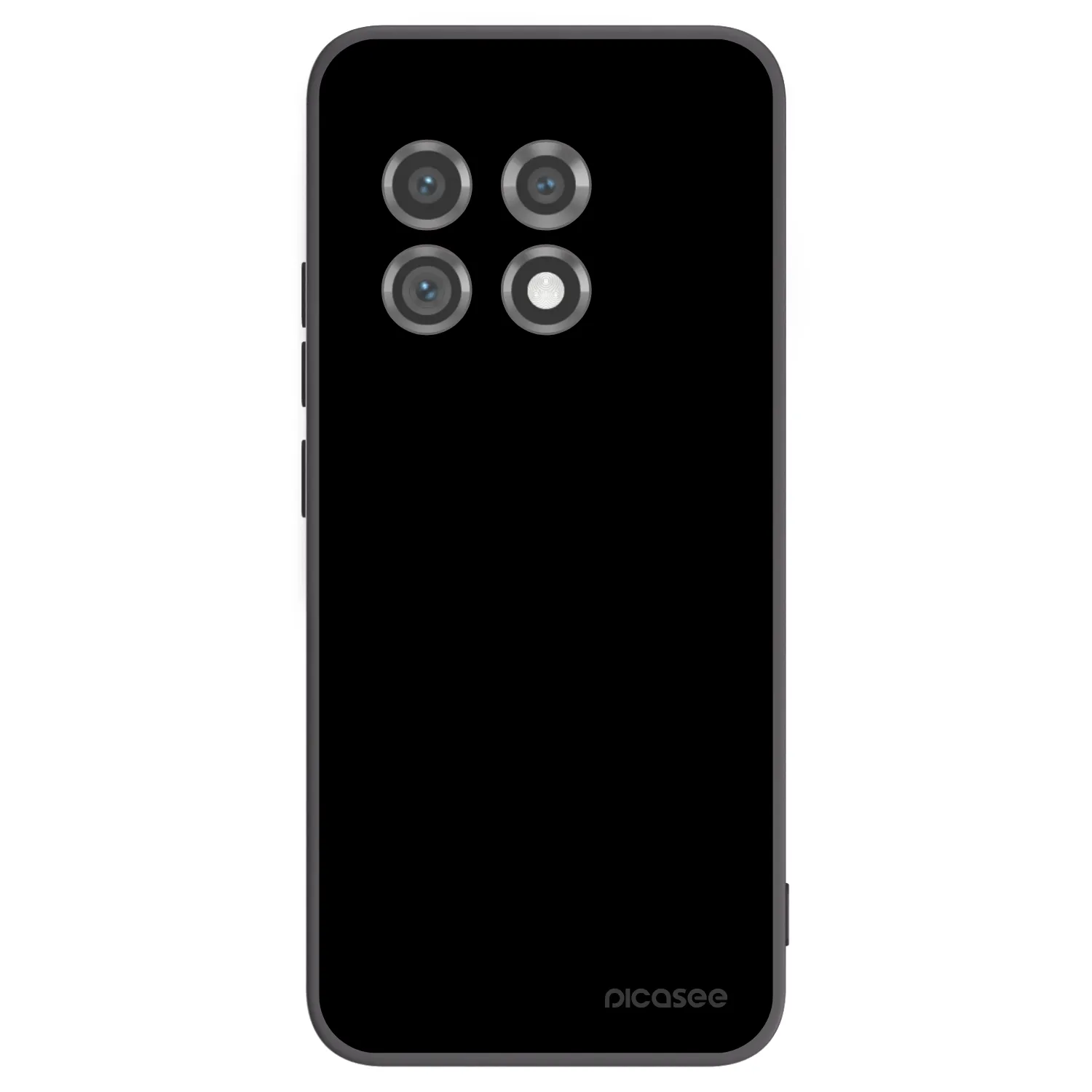 Picasee silikonski črni ovitek za OnePlus 11 5G - Black Bliss