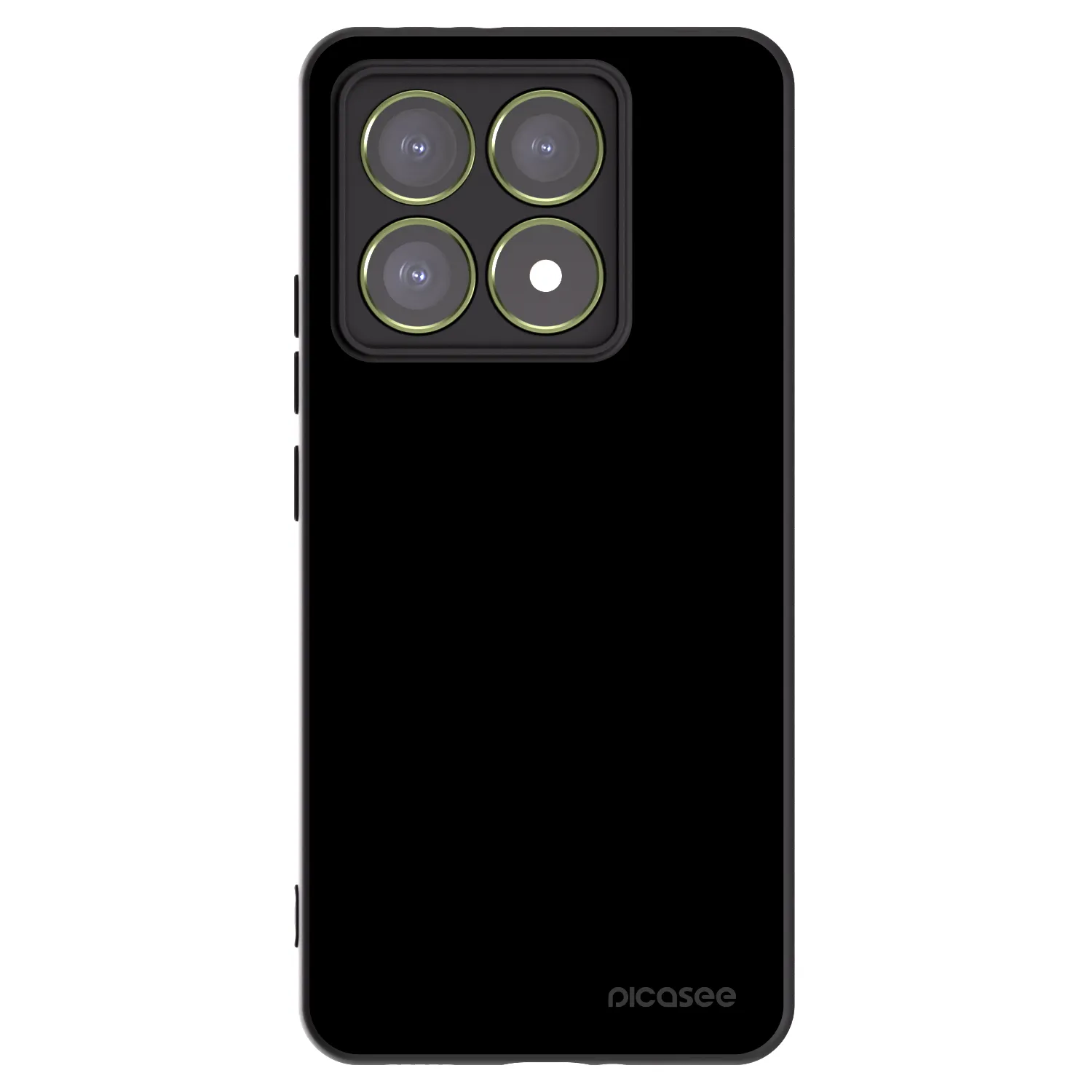 Picasee silikonski črni ovitek za Xiaomi 14T - Black Bliss