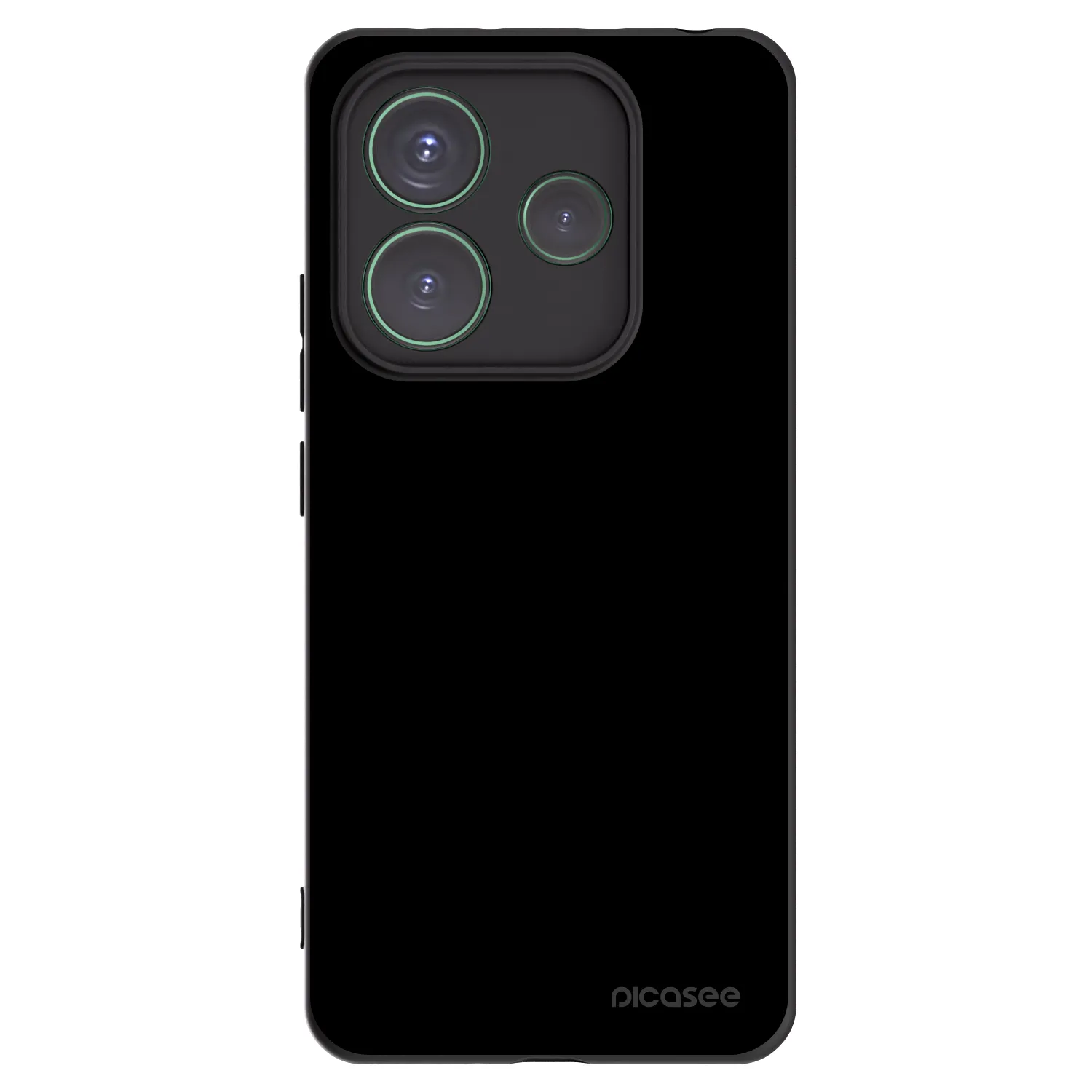 Picasee silikonski črni ovitek za Xiaomi Redmi Note 14 5G - Black Bliss