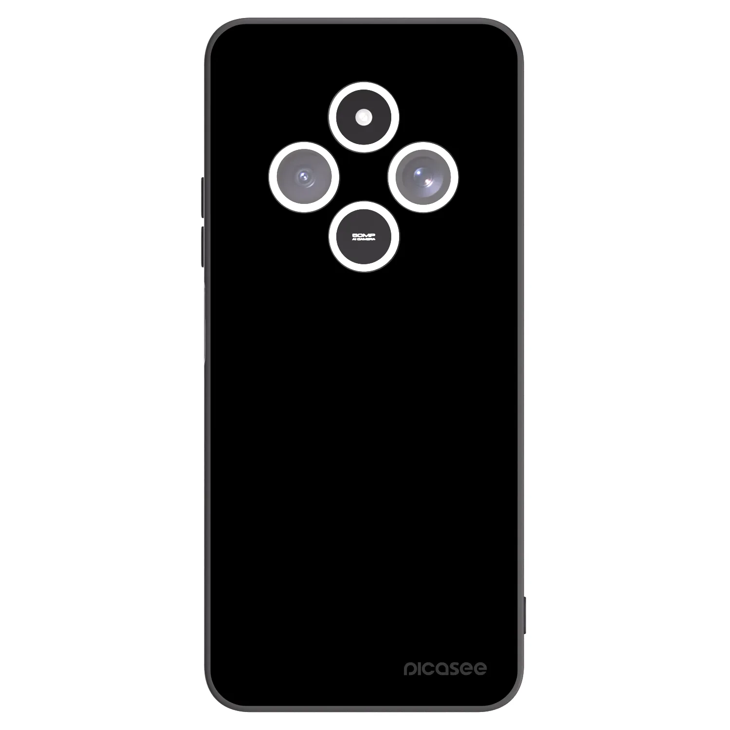 Picasee silikonski črni ovitek za Xiaomi Redmi 14C - Black Bliss