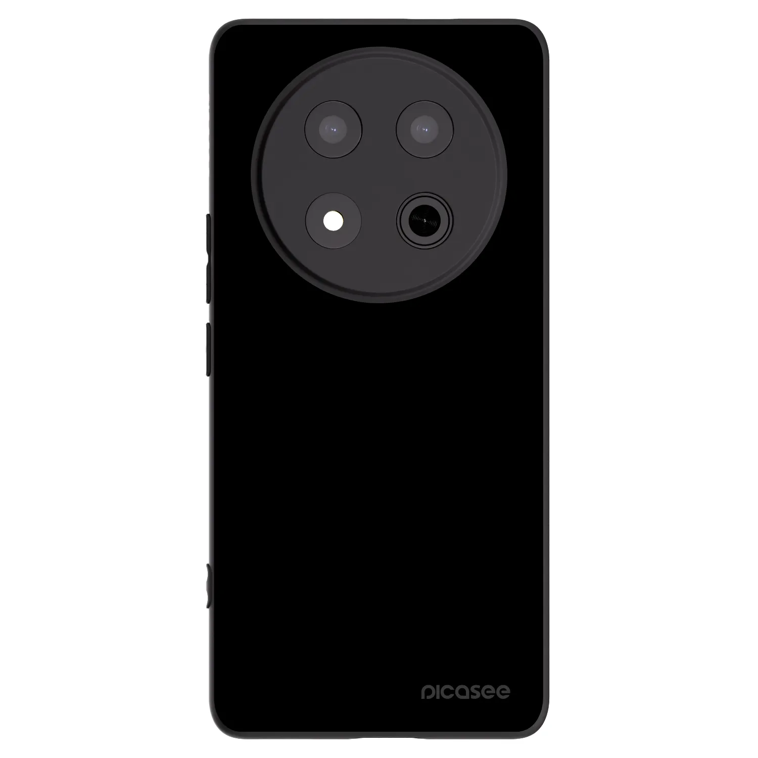 Picasee silikonski črni ovitek za Honor Magic7 Lite 5G - Black Bliss