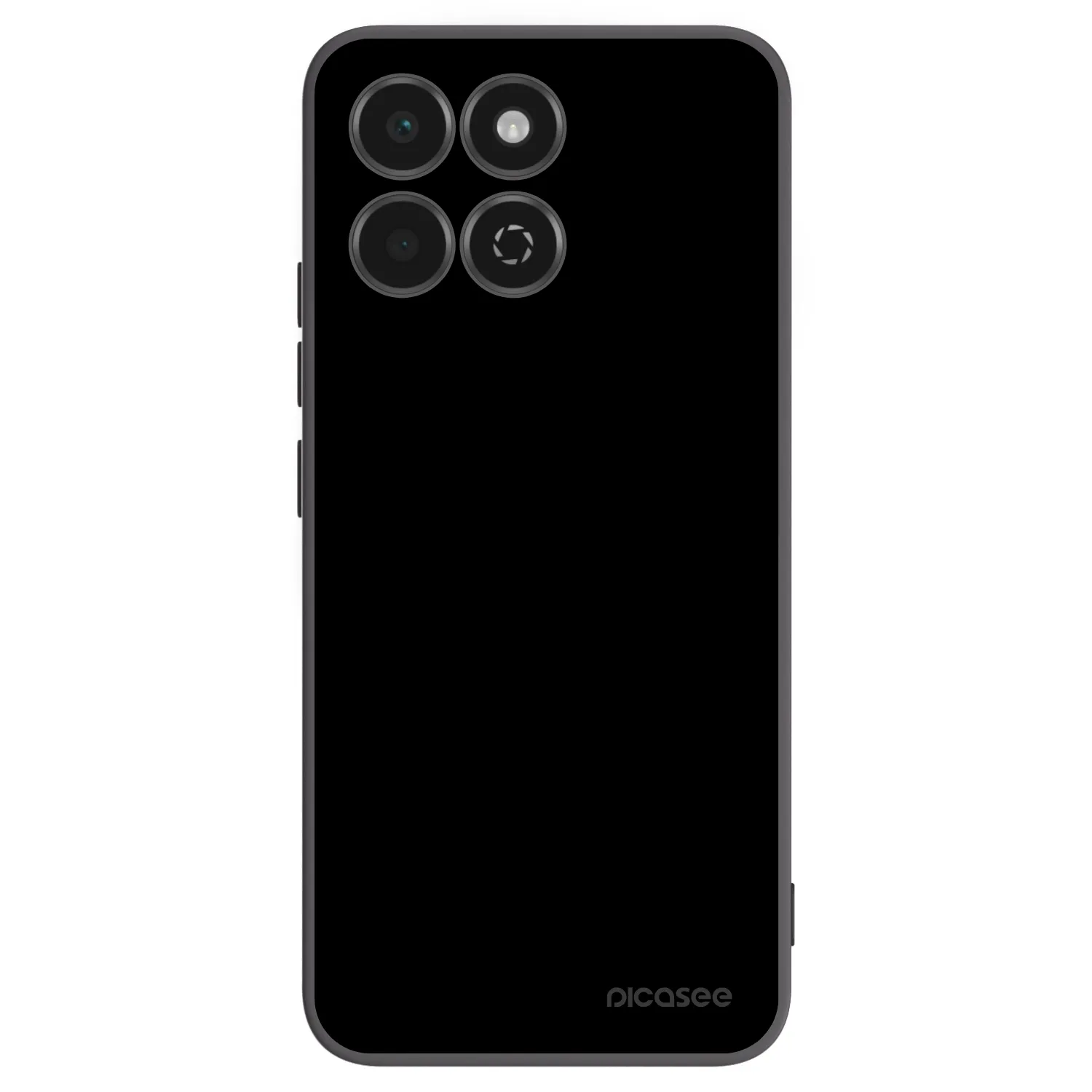 Picasee silikonski črni ovitek za Honor 200 Smart 5G - Black Bliss