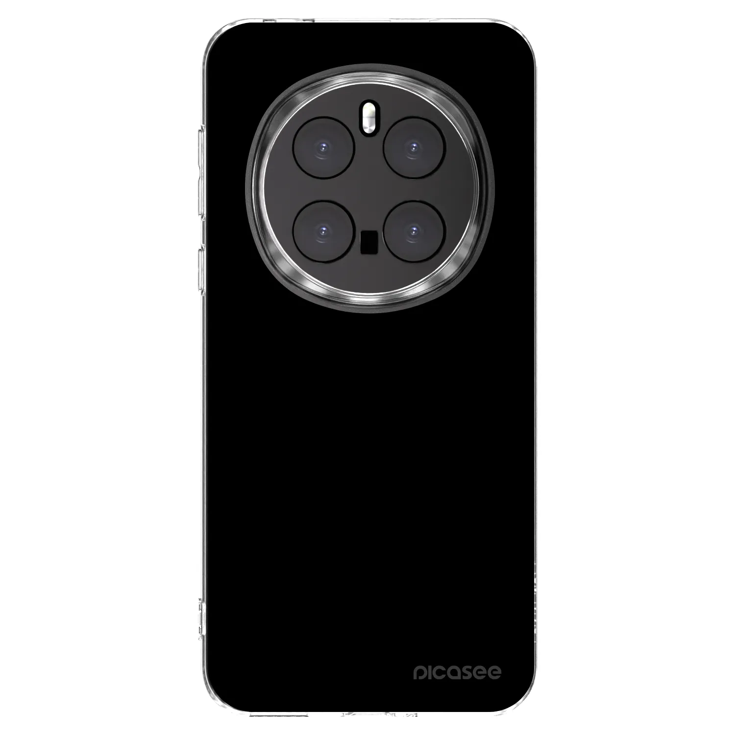 Picasee silikonski prozorni ovitek za Honor Magic7 Pro 5G - Black Bliss
