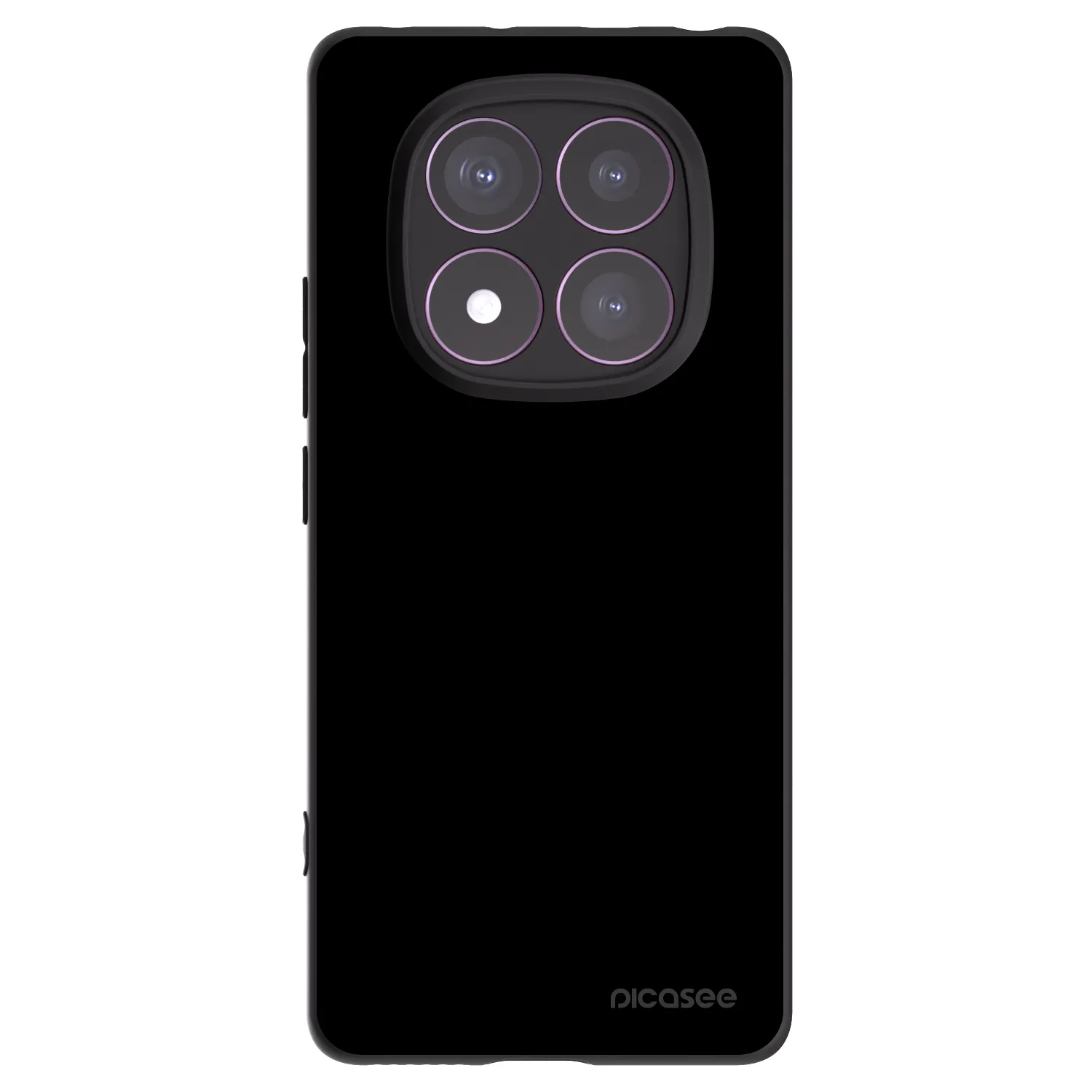 Picasee silikonski črni ovitek za Xiaomi Redmi Note 14 Pro 4G - Black Bliss