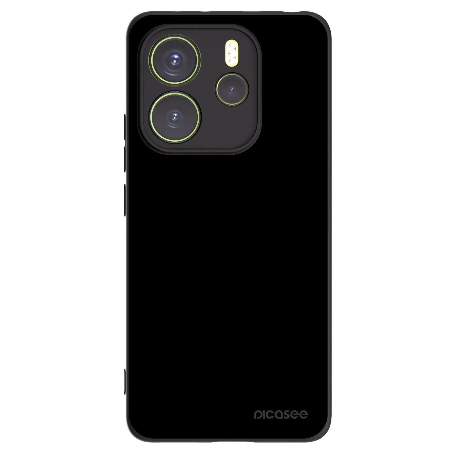 Picasee silikonski črni ovitek za Xiaomi Redmi Note 14 4G - Black Bliss