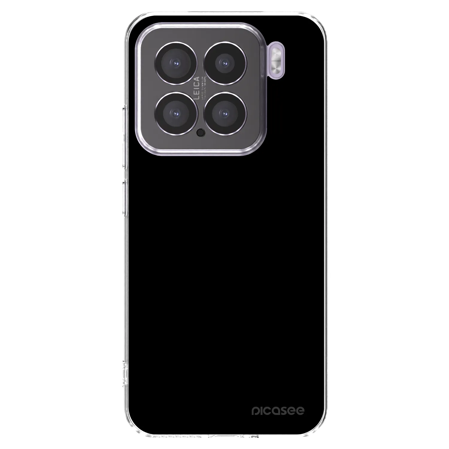 Picasee silikonski prozorni ovitek za Xiaomi 15 - Black Bliss