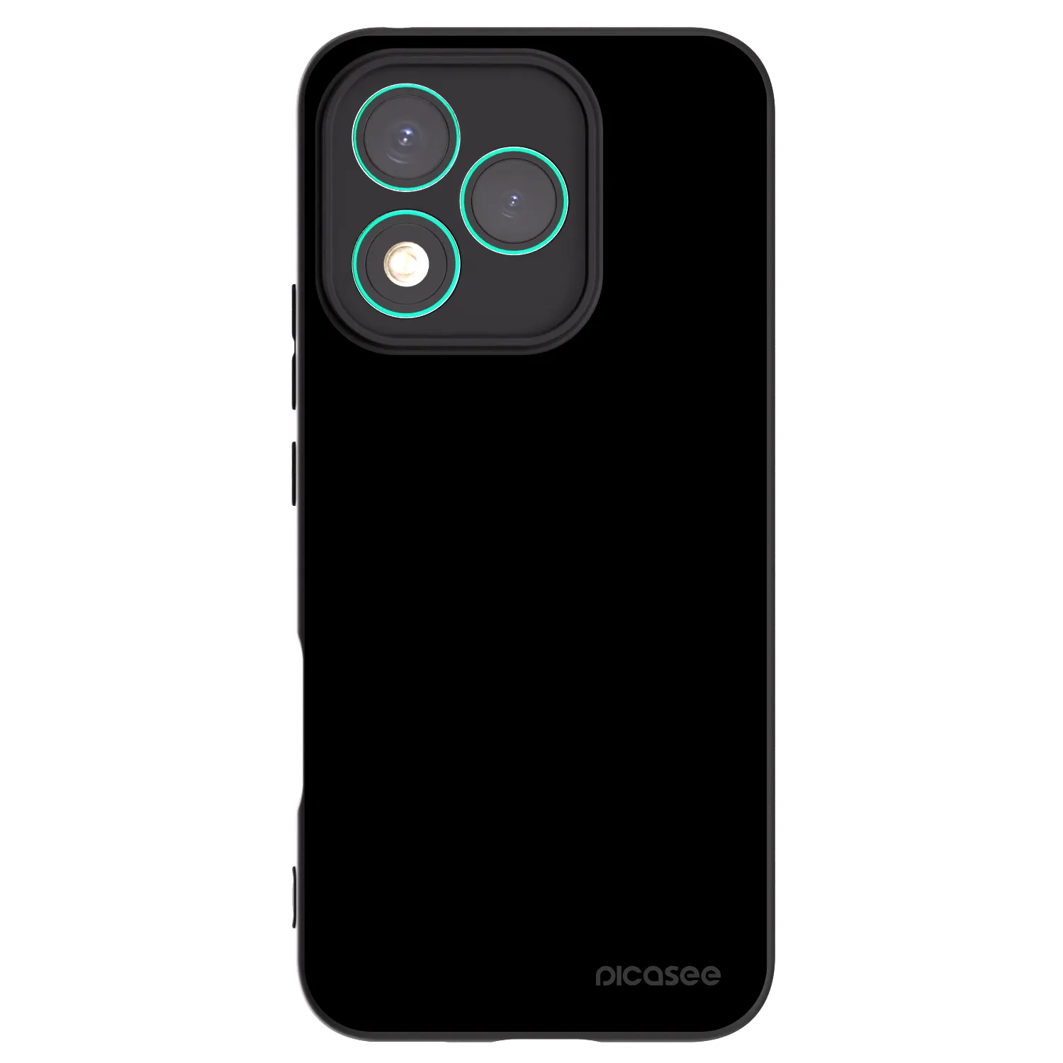 Picasee silikonski črni ovitek za Honor 400 Lite 5G - Black Bliss