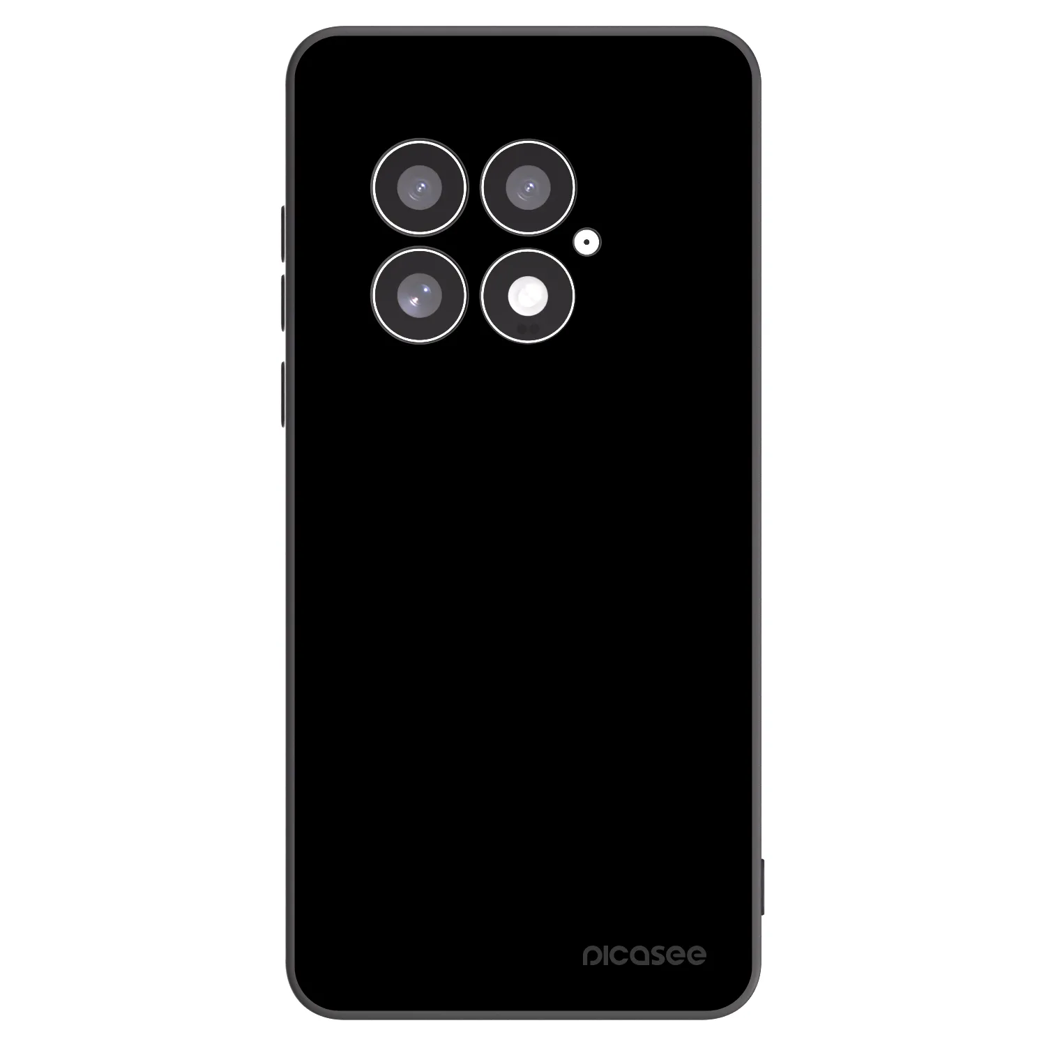 Picasee silikonski črni ovitek za OnePlus 13 5G - Black Bliss