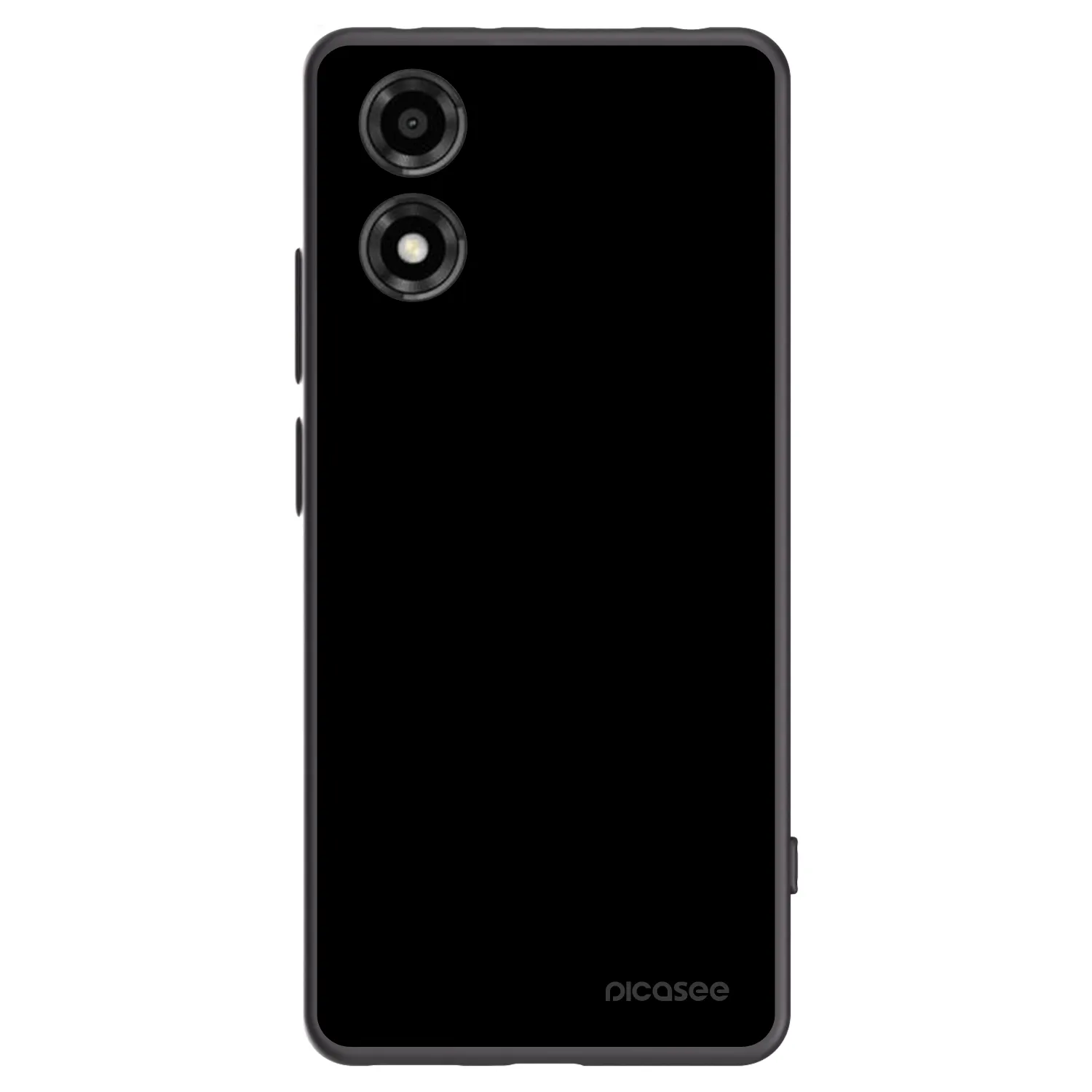 Picasee silikonski črni ovitek za Motorola Moto E14 - Black Bliss