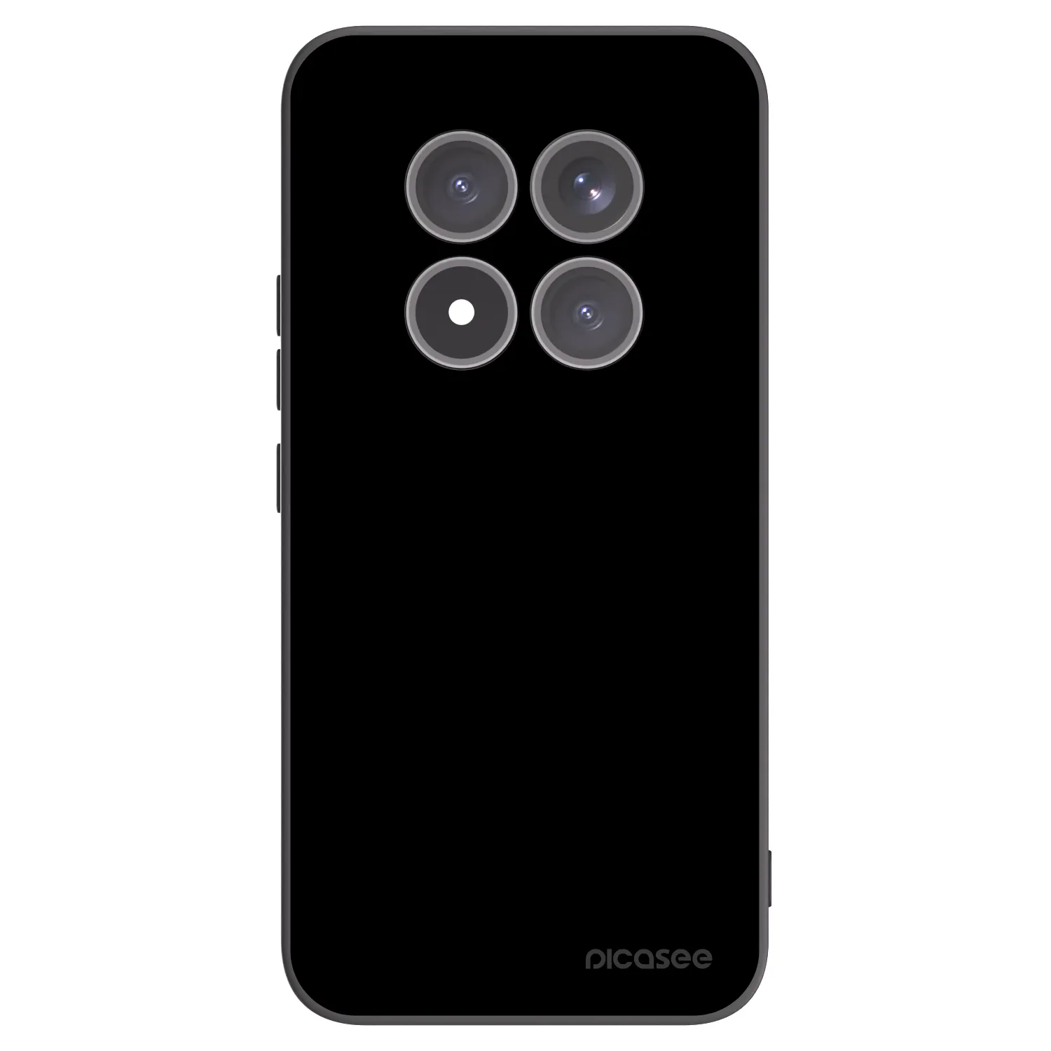 Picasee silikonski črni ovitek za Xiaomi Redmi Note 15 Pro+ - Black Bliss