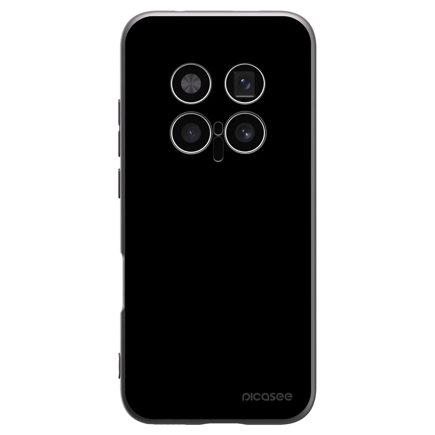 Picasee silikonski črni ovitek za Honor Magic8 Pro 5G - Black Bliss