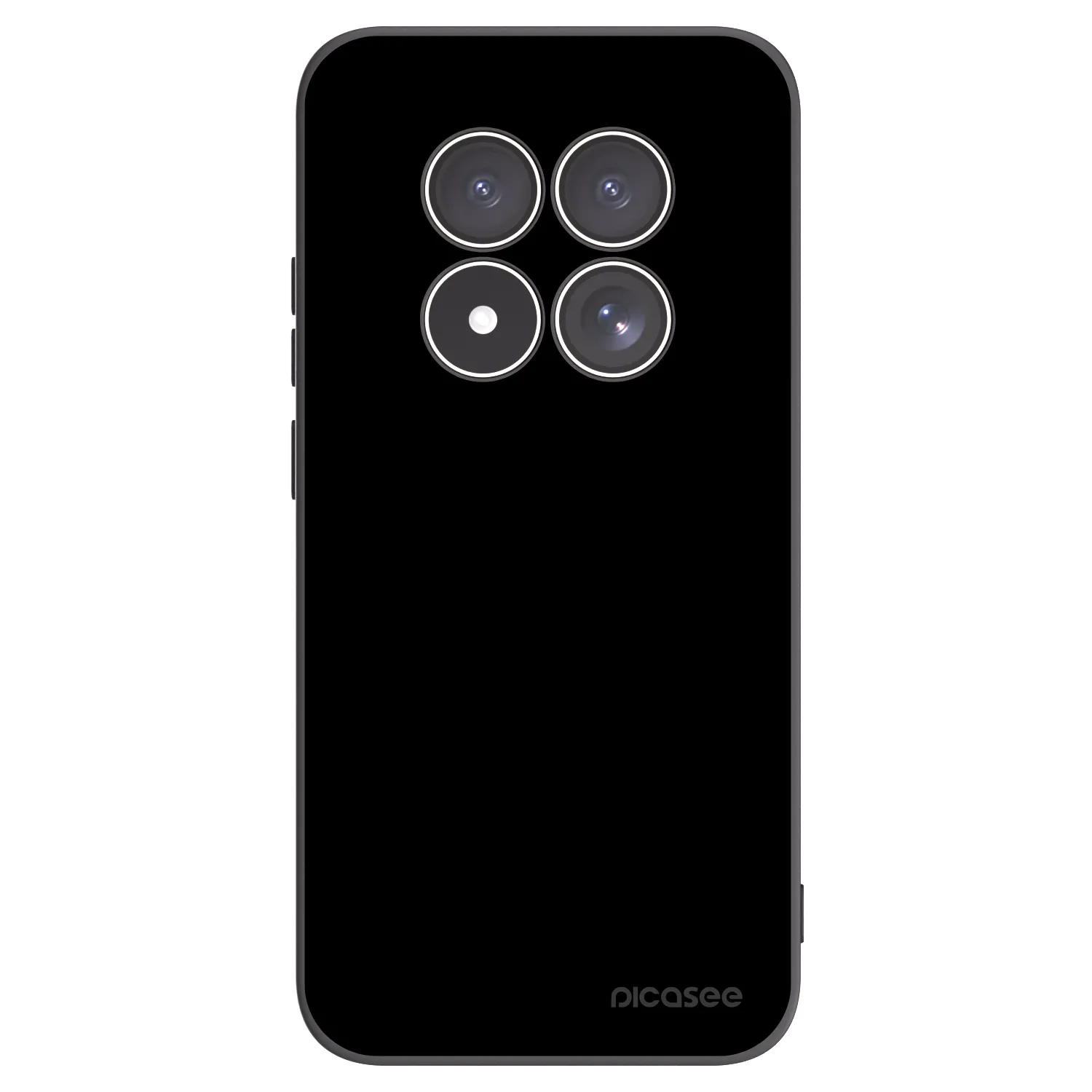 Picasee silikonski črni ovitek za Xiaomi Redmi Note 15 Pro 5G - Black Bliss