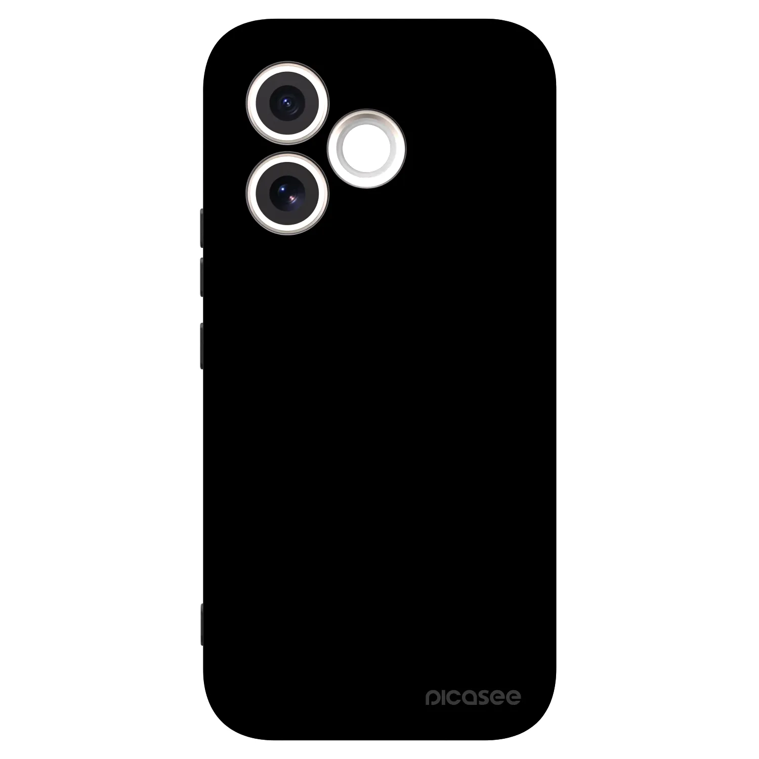 Picasee silikonski črni ovitek za Honor 600 Lite - Black Bliss