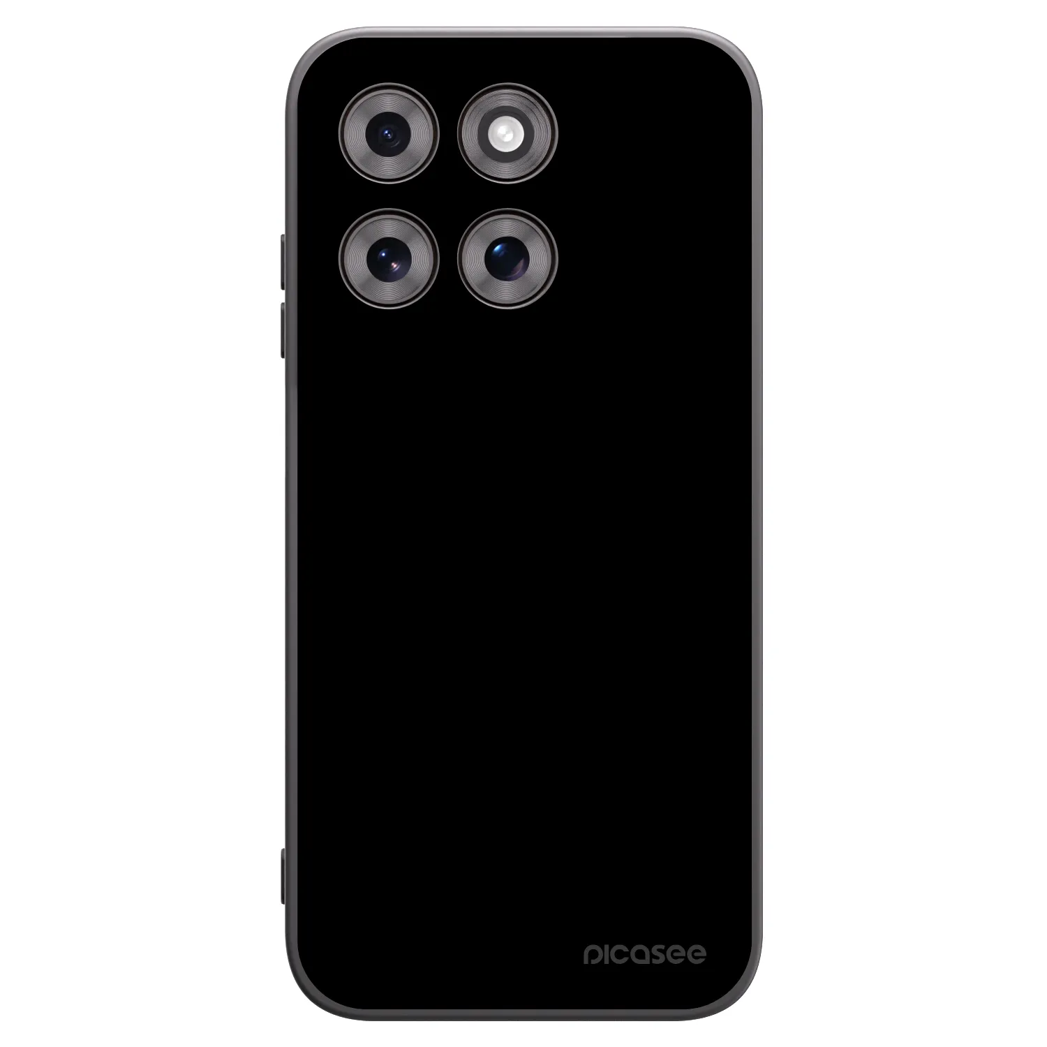 Picasee silikonski črni ovitek za Motorola Moto G77 - Black Bliss