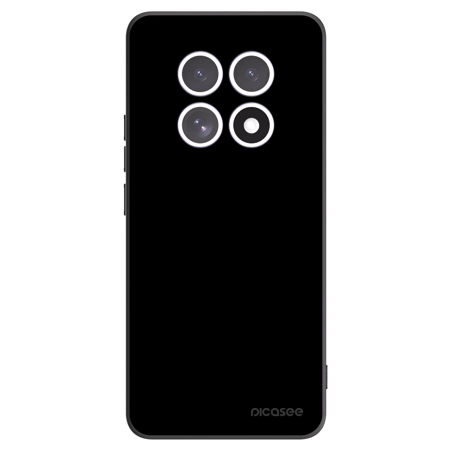 Picasee silikonski črni ovitek za Xiaomi Redmi Note 15 5G - Black Bliss