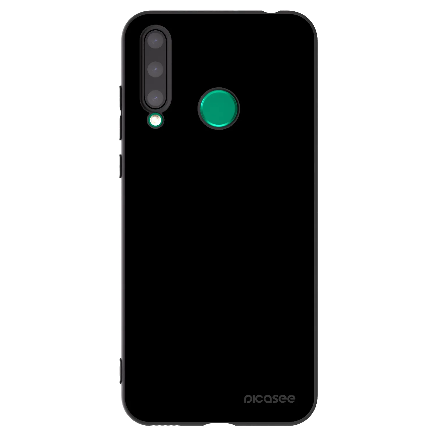 Picasee silikonski črni ovitek za Honor 20 Lite - Black Bliss