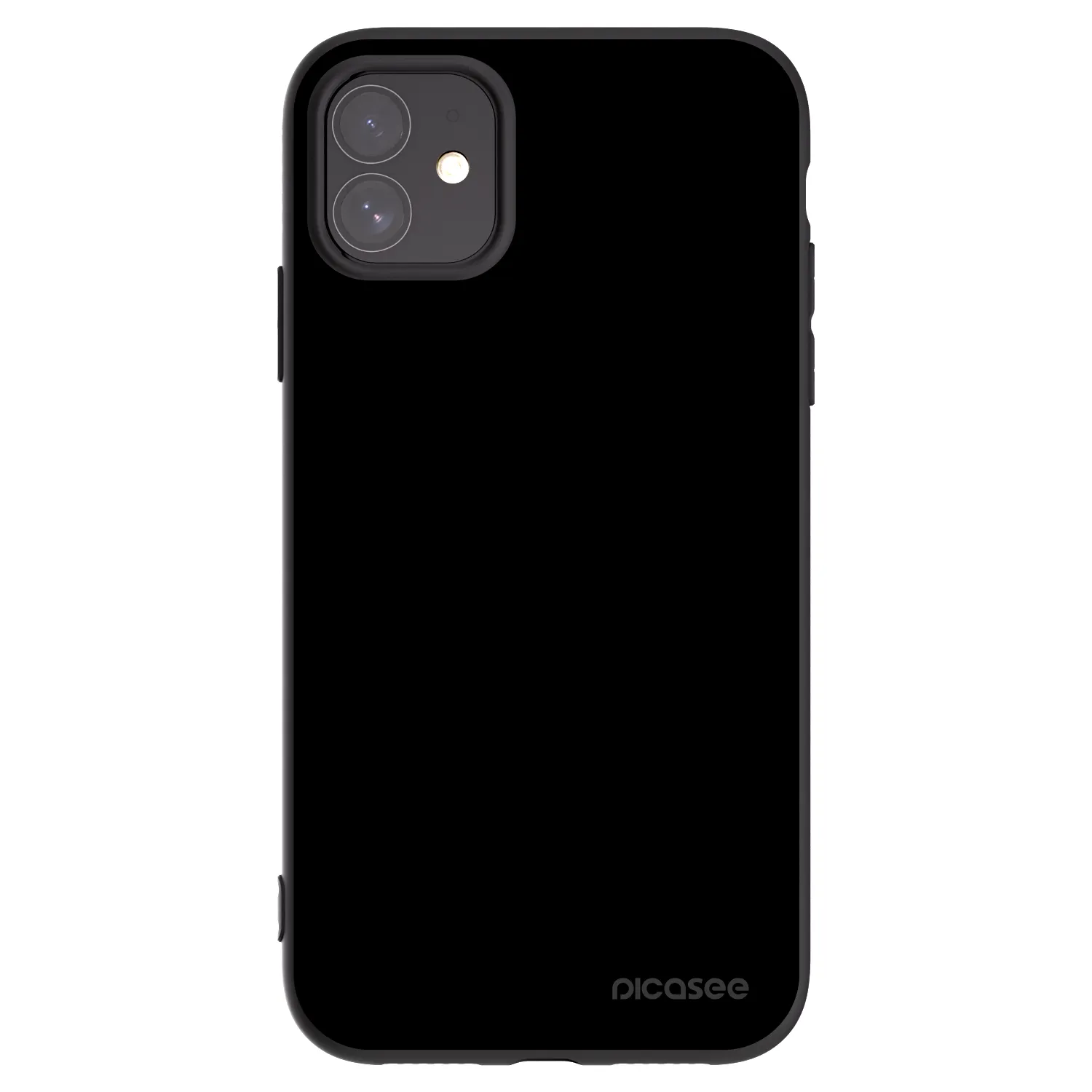 Picasee silikonski črni ovitek za Apple iPhone 11 - Black Bliss