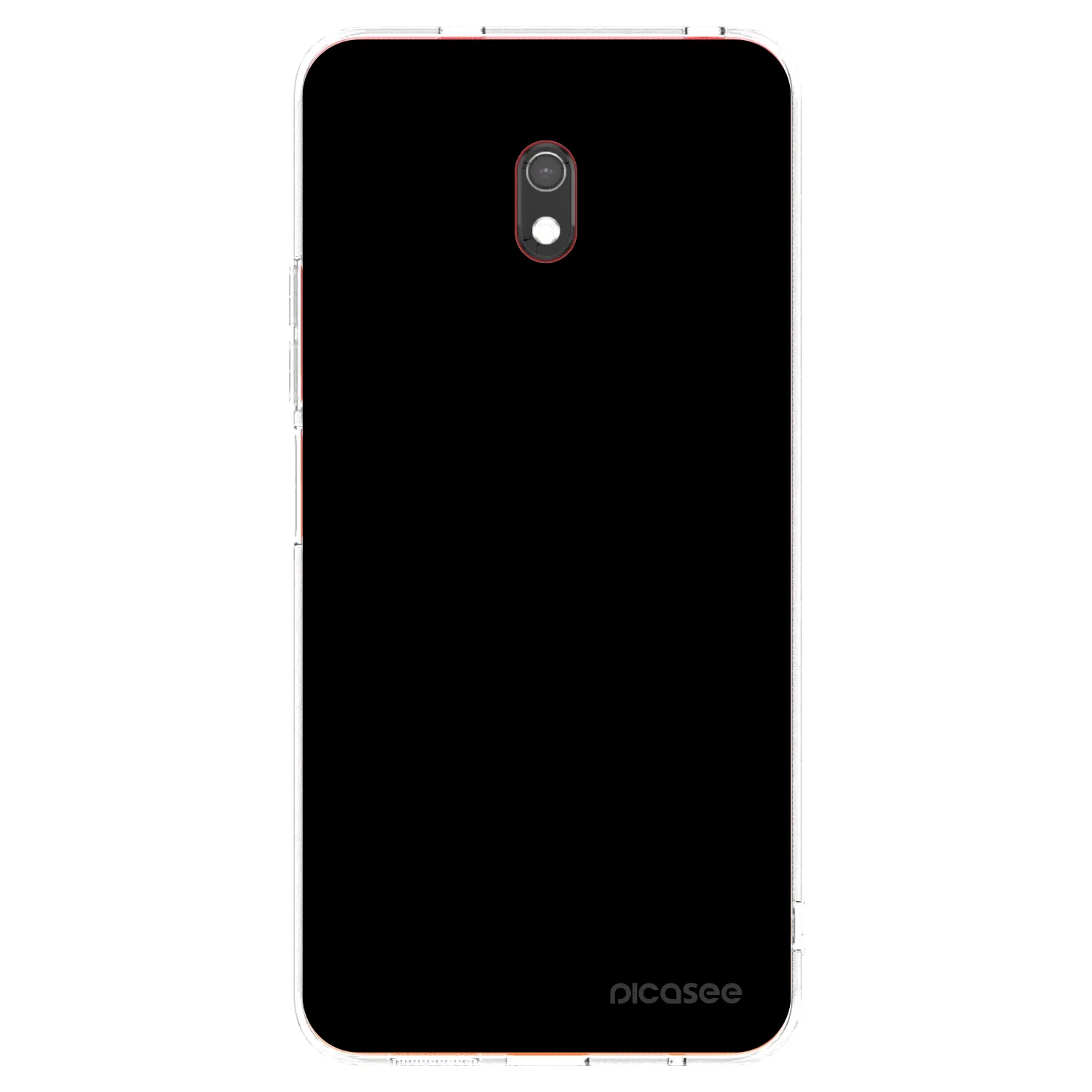 Picasee silikonski prozorni ovitek za Xiaomi Redmi 8A - Black Bliss