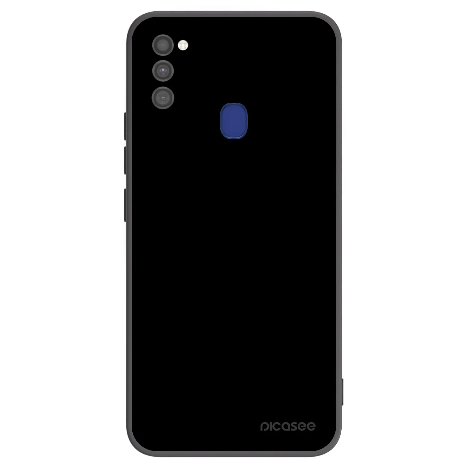 Picasee silikonski črni ovitek za Samsung Galaxy M21 M215F - Black Bliss