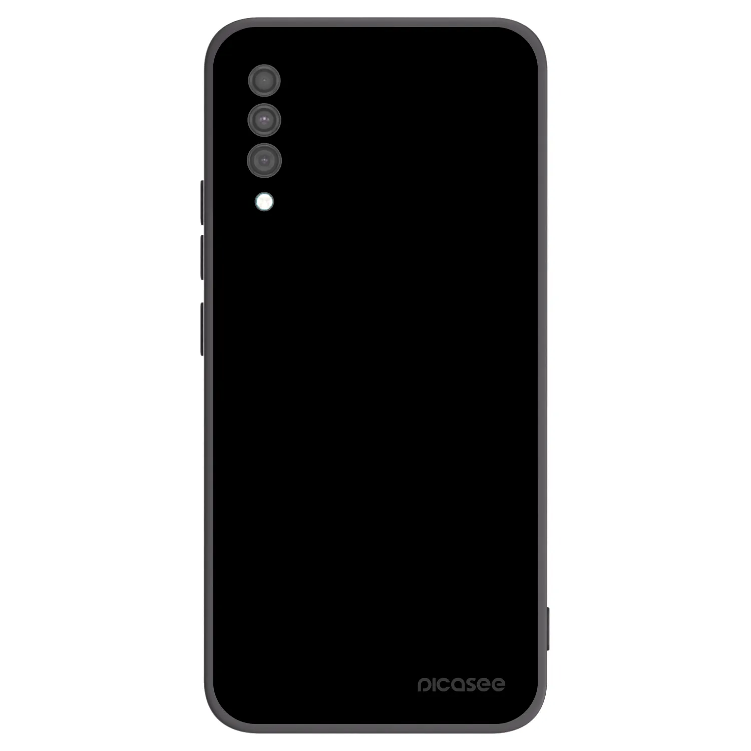 Picasee silikonski črni ovitek za Samsung Galaxy A30s A307F - Black Bliss