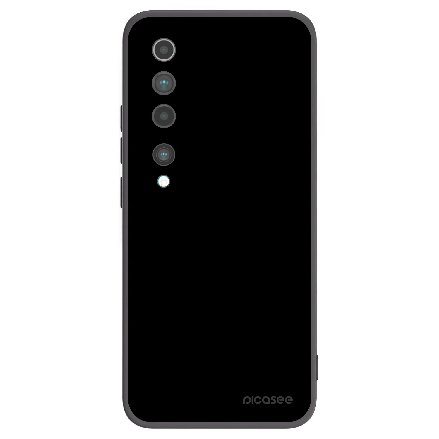 Picasee silikonski črni ovitek za Xiaomi Mi 10 - Black Bliss