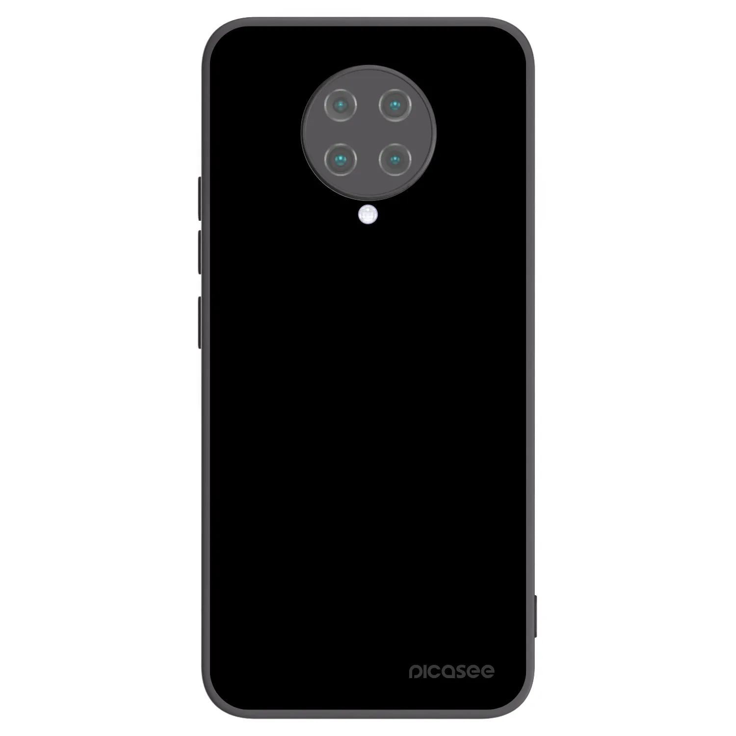 Picasee silikonski črni ovitek za Xiaomi Poco F2 Pro - Black Bliss