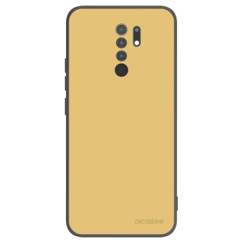 Picasee silikonski črni ovitek za Xiaomi Redmi 9 - Canary Crystal