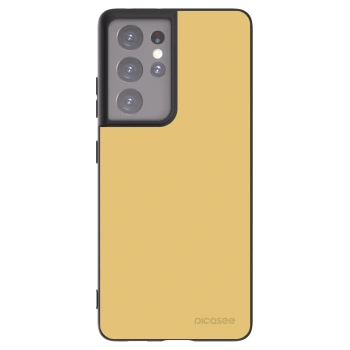 Picasee silikonski črni ovitek za Samsung Galaxy S21 Ultra 5G G998B - Canary Crystal