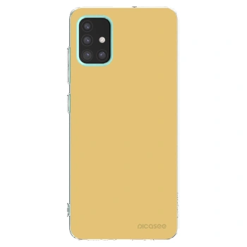 Picasee silikonski prozorni ovitek za Samsung Galaxy M31s - Canary Crystal