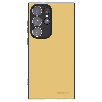 Picasee silikonski črni ovitek za Samsung Galaxy S23 Ultra 5G - Canary Crystal