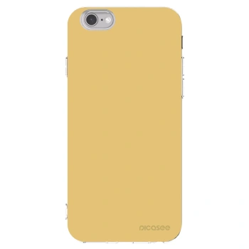 Picasee silikonski prozorni ovitek za Apple iPhone 6/6S - Canary Crystal