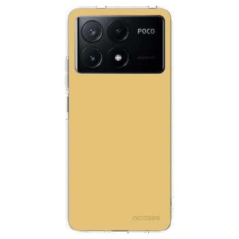 Picasee silikonski prozorni ovitek za Xiaomi Poco X6 Pro - Canary Crystal