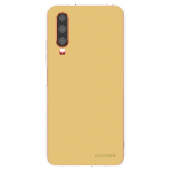 Picasee silikonski prozorni ovitek za Huawei P30 - Canary Crystal