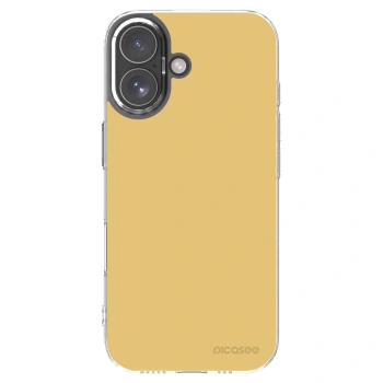 Picasee silikonski prozorni ovitek za Apple iPhone 17 - Canary Crystal