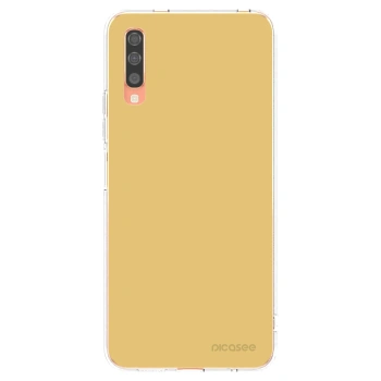 Picasee silikonski prozorni ovitek za Samsung Galaxy A70 A705F - Canary Crystal