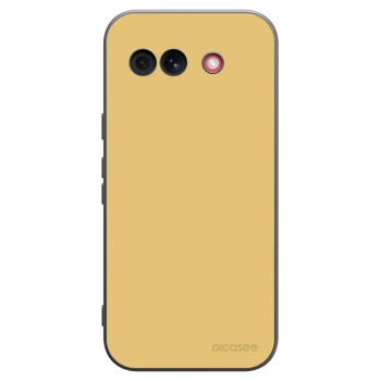 Picasee silikonski črni ovitek za Google Pixel 10a - Canary Crystal