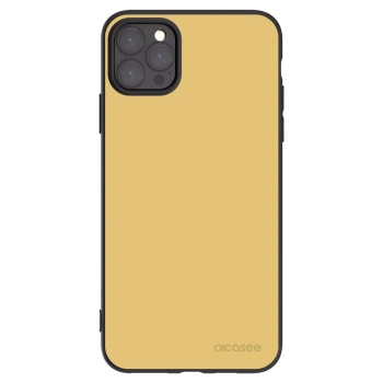Picasee silikonski črni ovitek za Apple iPhone 11 Pro Max - Canary Crystal