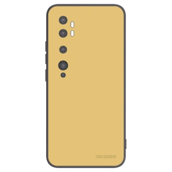 Picasee silikonski črni ovitek za Xiaomi Mi Note 10 (Pro) - Canary Crystal