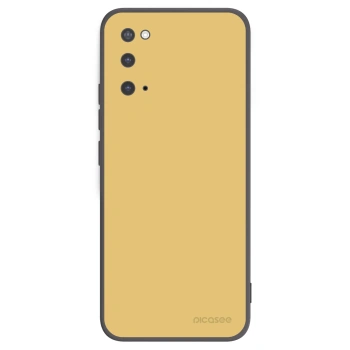 Picasee silikonski črni ovitek za Samsung Galaxy S20 G980F - Canary Crystal