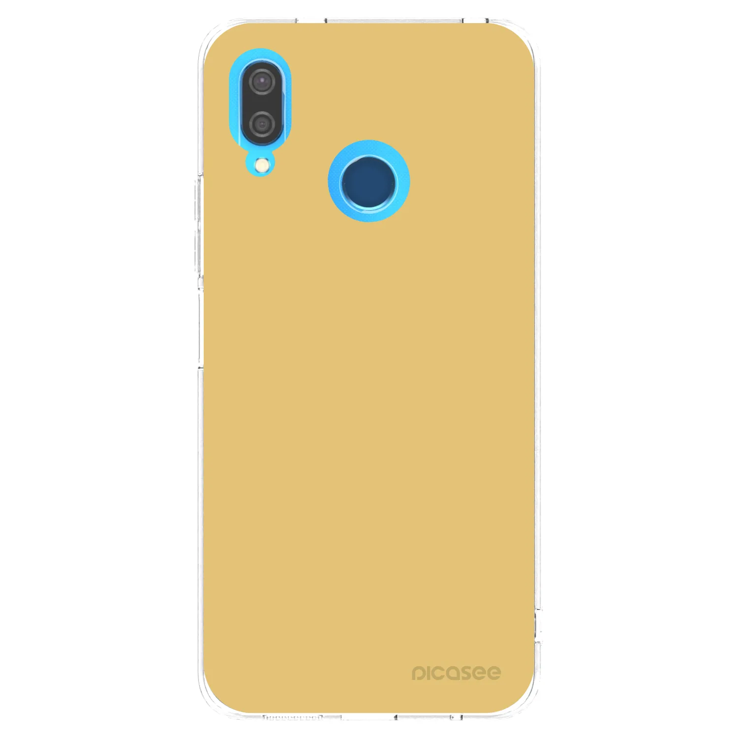Picasee silikonski prozorni ovitek za Huawei P20 Lite - Canary Crystal