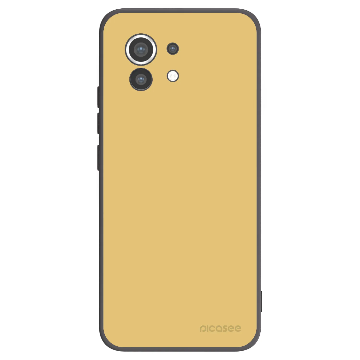 Picasee silikonski črni ovitek za Xiaomi Mi 11 - Canary Crystal