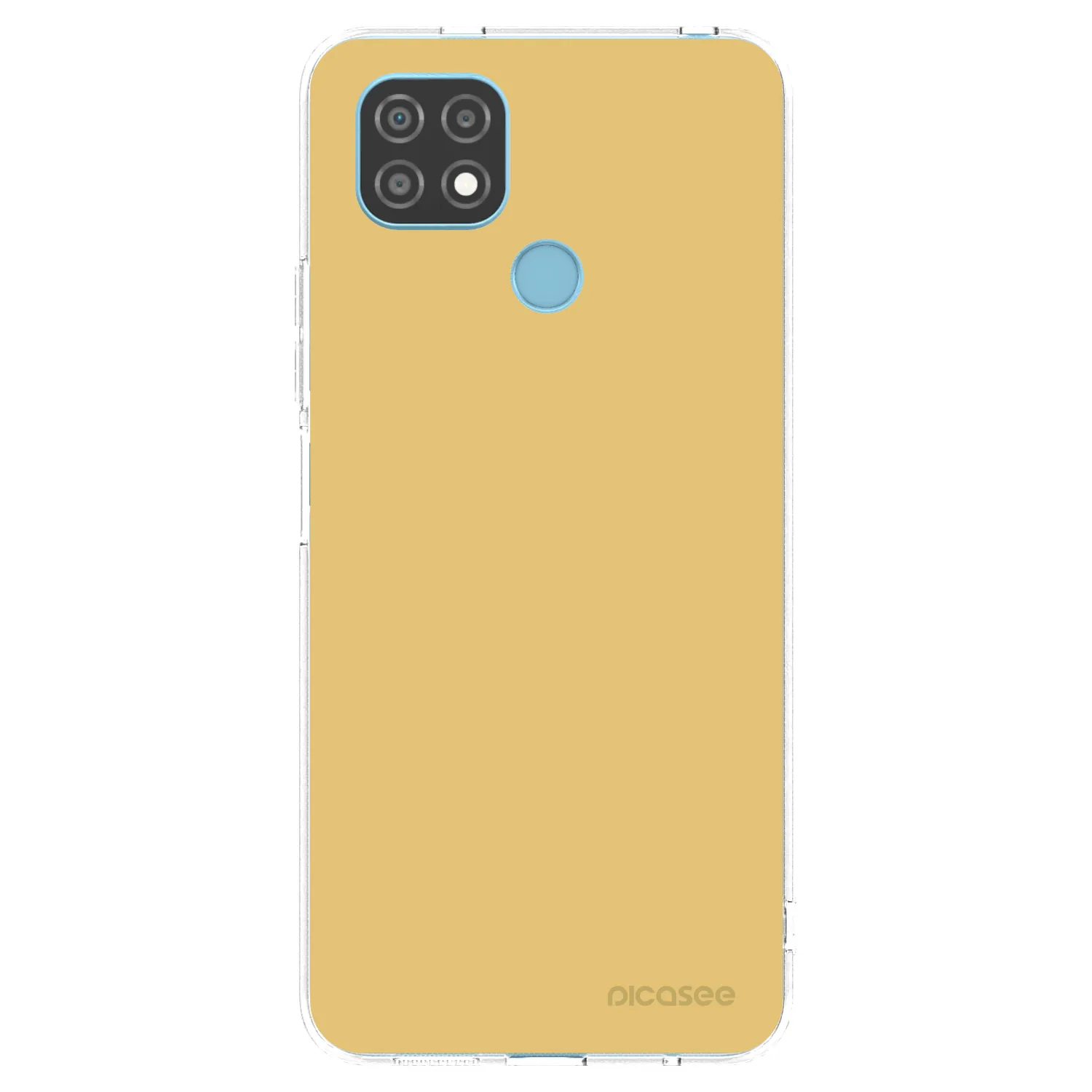 Picasee silikonski prozorni ovitek za Realme C21 - Canary Crystal